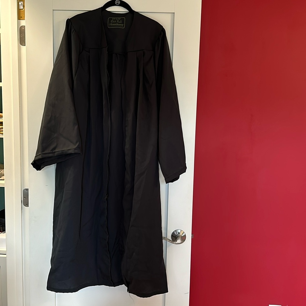 Graduation gown and cap